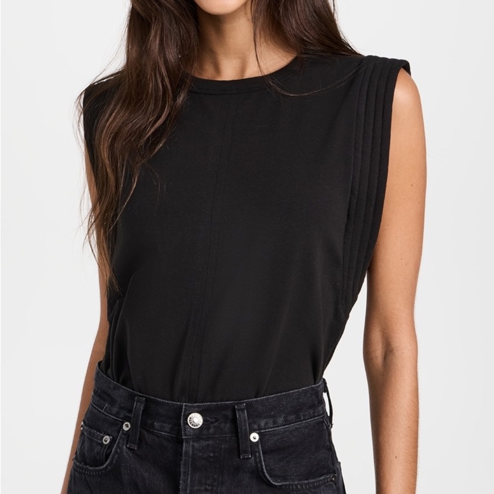 Black Sleeveless Top